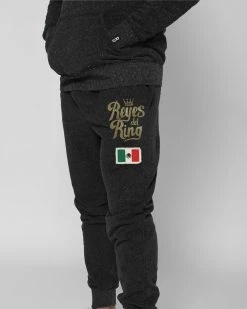 Julio Cesar Chavez / Rey Mysterio Reyes Del Ring Black Sweatpants SPORT AND ICON