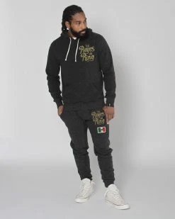 Julio Cesar Chavez / Rey Mysterio Reyes Del Ring Black Sweatpants SPORT AND ICON