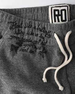 Muhammad Ali SPORT AND ICON Ali Deer Lake Training Camp Grey Sweatpants