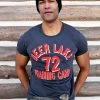 Muhammad Ali Ali Deer Lake Training Camp Navy Tee SPORT AND ICON