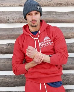 Muhammad Ali SPORT AND ICON Ali Deer Lake Training Camp Red PO Hoody