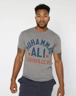 Muhammad Ali Ali Float Quote Triblend Tee SPORT AND ICON