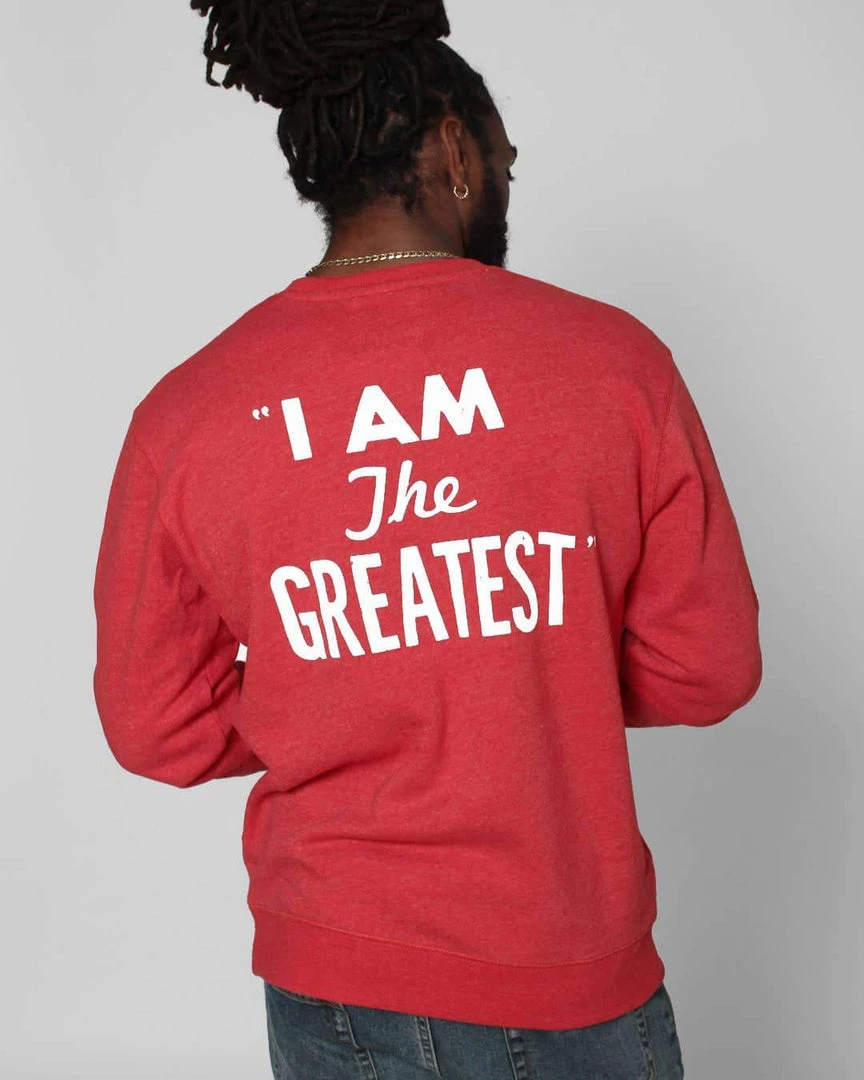 Muhammad Ali SPORT AND ICON Ali "I Am The Greatest" Sweatshirt 3 Muhammad Ali SPORT AND ICON Ali "I Am The Greatest" Sweatshirt