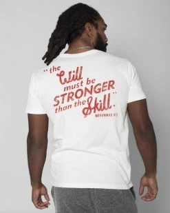 Muhammad Ali SPORT AND ICON Ali Will Stronger Than Skill Tee