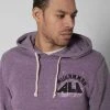 Muhammad Ali Ali Zaire 1974 Purple Pullover Hoody SPORT AND ICON