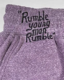 Muhammad Ali Ali Zaire 1974 Purple Sweatpants