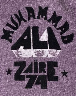 Muhammad Ali Ali Zaire 1974 Purple Sweatpants