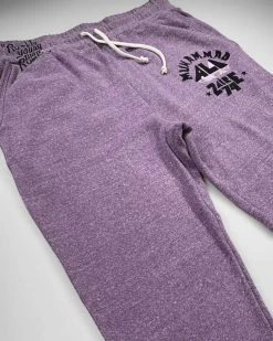Muhammad Ali Ali Zaire 1974 Purple Sweatpants