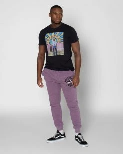 Muhammad Ali Ali Zaire 1974 Purple Sweatpants