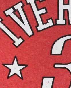 Allen Iverson #3 Red Sweatshirt SPORT AND ICON