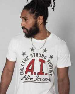 SPORT AND ICON Allen Iverson "Only Strong Survive" Tee