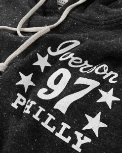 SPORT AND ICON Allen Iverson Philly 97 Black PO Hoody 16 SPORT AND ICON Allen Iverson Philly 97 Black PO Hoody