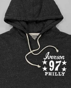 SPORT AND ICON Allen Iverson Philly 97 Black PO Hoody 19 SPORT AND ICON Allen Iverson Philly 97 Black PO Hoody