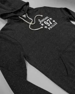 SPORT AND ICON Allen Iverson Philly 97 Black PO Hoody 20 SPORT AND ICON Allen Iverson Philly 97 Black PO Hoody