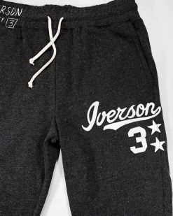 Allen Iverson Philly '97 Black Sweatpants SPORT AND ICON