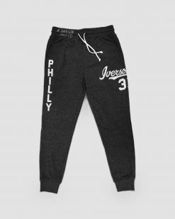 Allen Iverson Philly '97 Black Sweatpants SPORT AND ICON