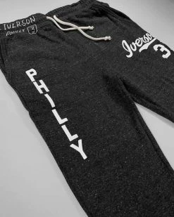 Allen Iverson Philly '97 Black Sweatpants SPORT AND ICON