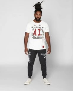 Allen Iverson Philly '97 Black Sweatpants SPORT AND ICON