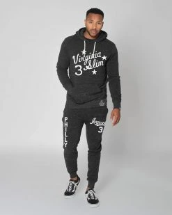 Allen Iverson "Virginia Slim" Black PO Hoody SPORT AND ICON