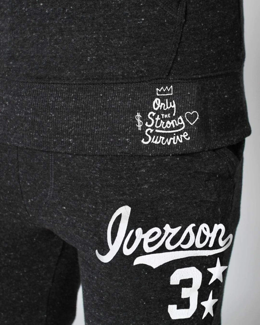 Allen Iverson "Virginia Slim" Black PO Hoody SPORT AND ICON 11 Allen Iverson "Virginia Slim" Black PO Hoody SPORT AND ICON