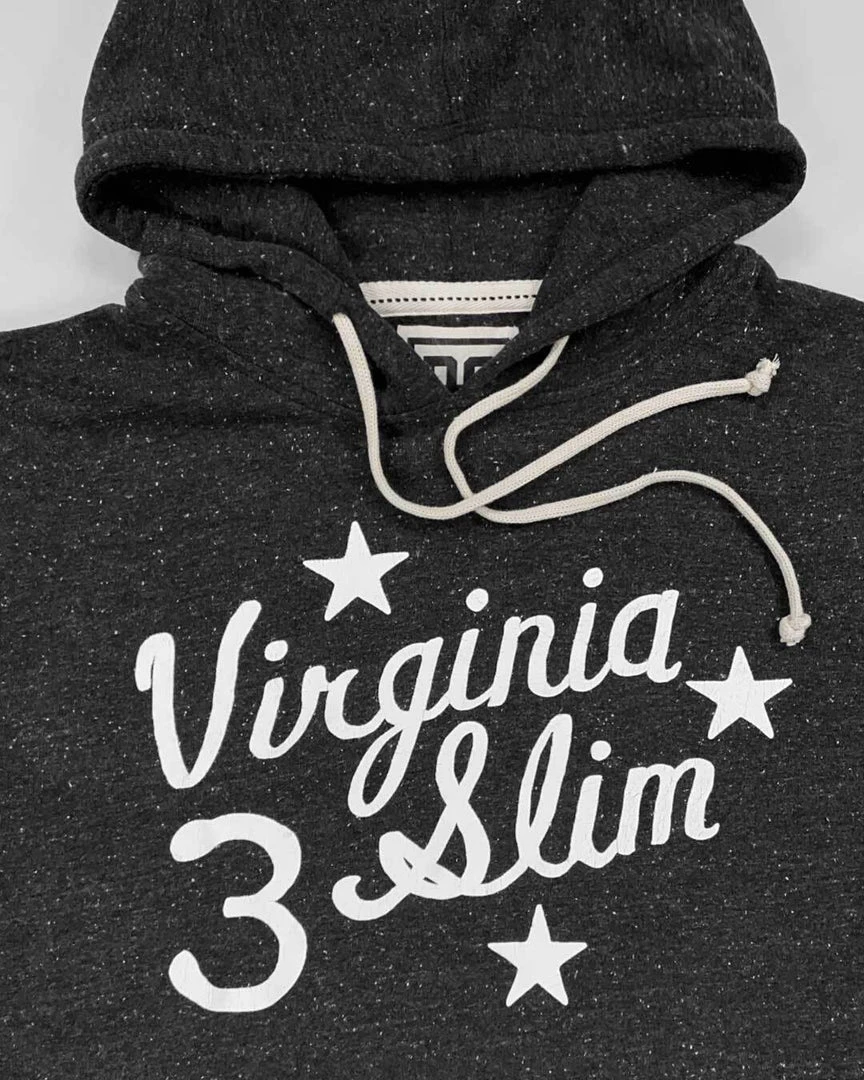 Allen Iverson "Virginia Slim" Black PO Hoody SPORT AND ICON 12 Allen Iverson "Virginia Slim" Black PO Hoody SPORT AND ICON