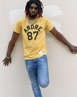Andre The Giant 87 Yellow Tee
