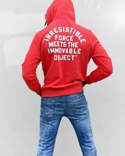 Andre The Giant 'Immovable Object' Red PO Hoody NEW ARRIVALS