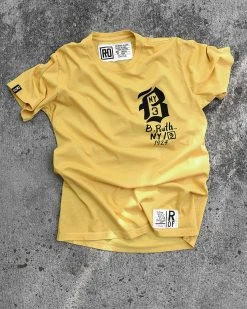 Babe Ruth Bambino Yellow Tee NEW ARRIVALS
