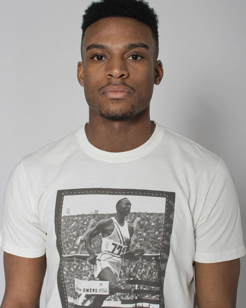 SPORT AND ICON BHT - Jesse Owens Photo Tee 4 SPORT AND ICON BHT - Jesse Owens Photo Tee