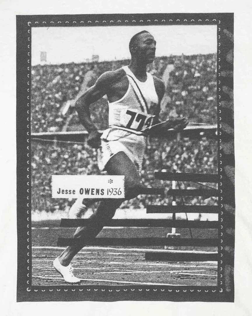SPORT AND ICON BHT - Jesse Owens Photo Tee 6 SPORT AND ICON BHT - Jesse Owens Photo Tee