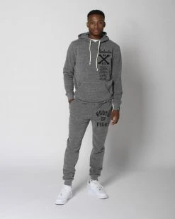 SPORT AND ICON BHT - Malcolm X Freedom Grey Pullover Hoody