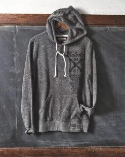 SPORT AND ICON BHT - Malcolm X Freedom Grey Pullover Hoody
