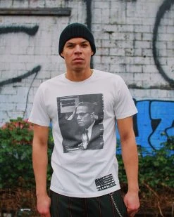 BHT - Malcolm X Redacted Photo Tee