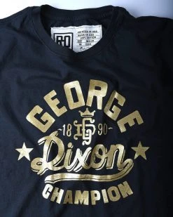 SPORT AND ICON Black Boxing Royalty - George Dixon Tee 10 SPORT AND ICON Black Boxing Royalty - George Dixon Tee