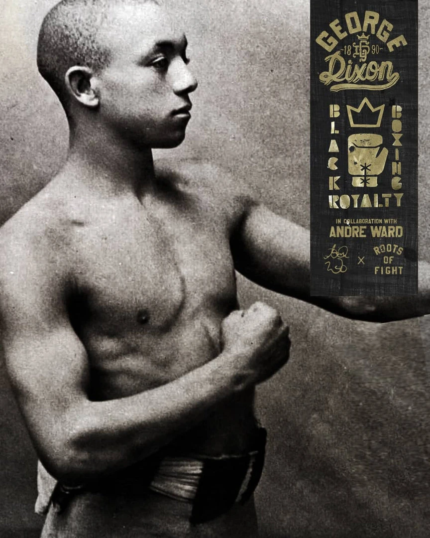 SPORT AND ICON Black Boxing Royalty - George Dixon Tee 8 SPORT AND ICON Black Boxing Royalty - George Dixon Tee