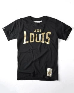 SPORT AND ICON Black Boxing Royalty - Joe Louis Tee