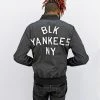 Black Yankees Stadium Jacket SPORT AND ICON 2 Black Yankees Stadium Jacket SPORT AND ICON