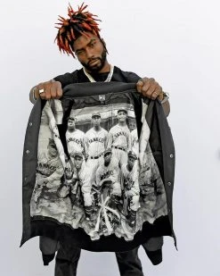 Black Yankees Stadium Jacket SPORT AND ICON 14 Black Yankees Stadium Jacket SPORT AND ICON