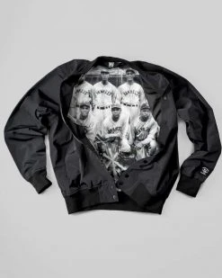 Black Yankees Stadium Jacket SPORT AND ICON 21 Black Yankees Stadium Jacket SPORT AND ICON