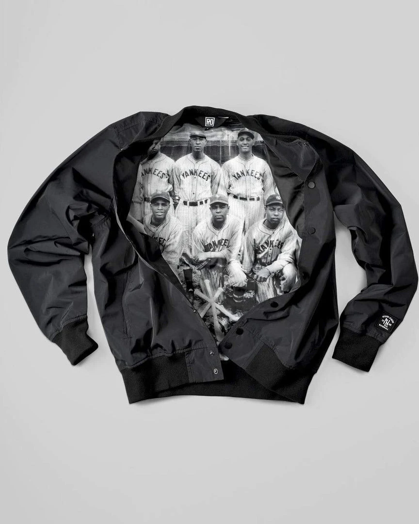 Black Yankees Stadium Jacket SPORT AND ICON 12 Black Yankees Stadium Jacket SPORT AND ICON