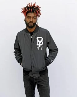 Black Yankees Stadium Jacket SPORT AND ICON 13 Black Yankees Stadium Jacket SPORT AND ICON