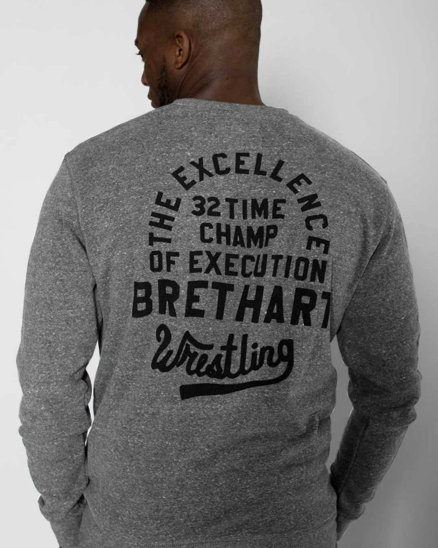 Bret Hart Excellence Of Execution Sweatshirt 4 Bret Hart Excellence Of Execution Sweatshirt