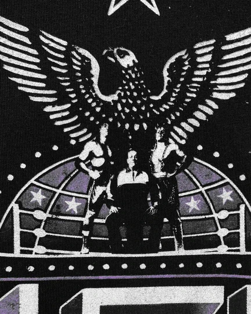 Bret Hart HFW Black Tee 7 Bret Hart HFW Black Tee