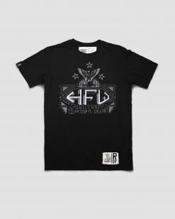 Bret Hart HFW Black Tee 19 Bret Hart HFW Black Tee