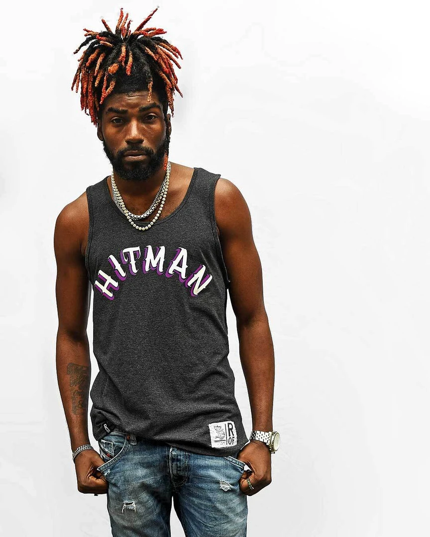 Bret Hart Hitman Black Tank 4 Bret Hart Hitman Black Tank