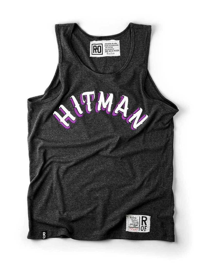 Bret Hart Hitman Black Tank 8 Bret Hart Hitman Black Tank