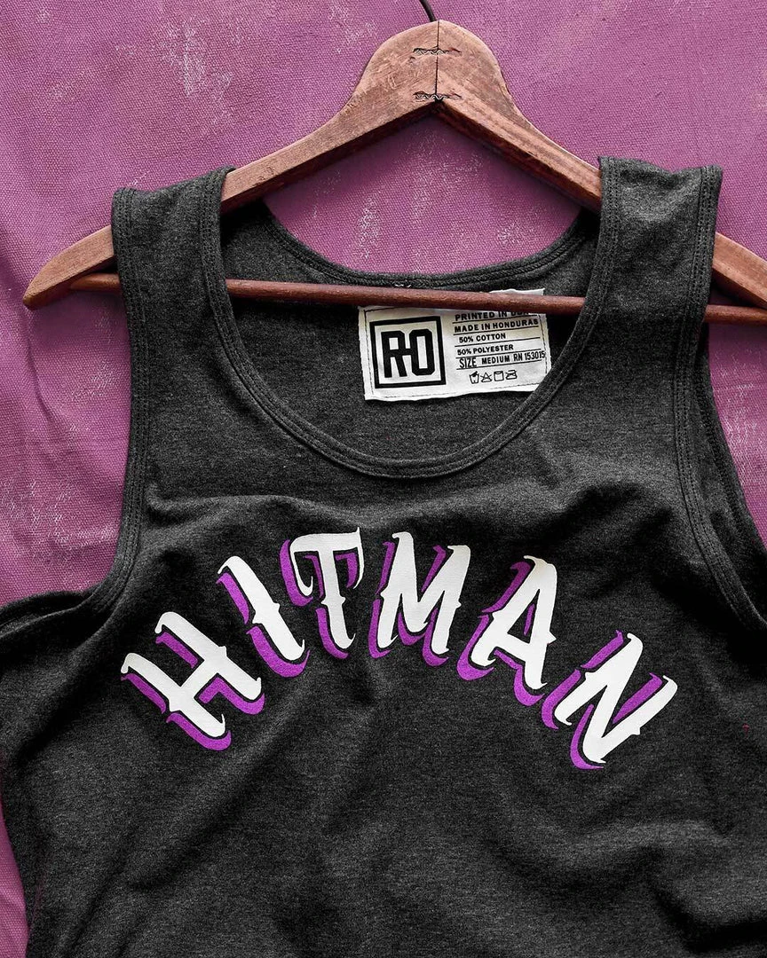 Bret Hart Hitman Black Tank 5 Bret Hart Hitman Black Tank