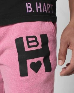 Bret Hart Pink Sweatpants SPORT AND ICON