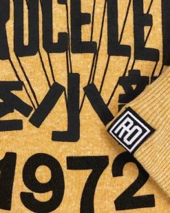 Bruce Lee 1972 Gold Pullover Hoody SPORT AND ICON