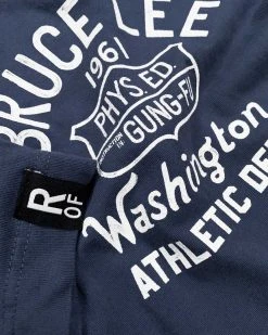 SPORT AND ICON Bruce Lee Athletic Dept. Navy Tee
